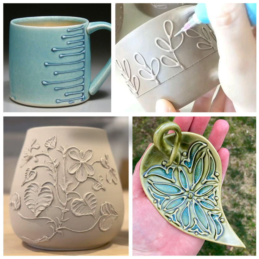 Clay Surfaces: Decorating with Slip - logo